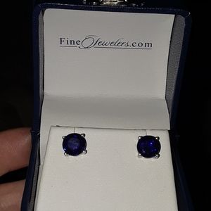 Sapphire earrings